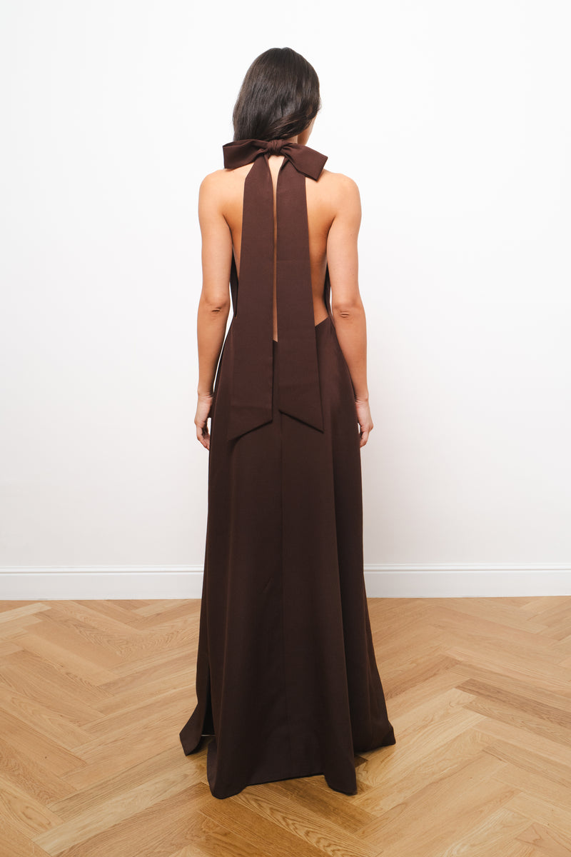Ava Maxi Dress | Halterneck Maxi Dress with an Open Back AMARA GRACE Ava Maxi Dress | Halterneck Maxi Dress with an Open Back AMARA GRACE