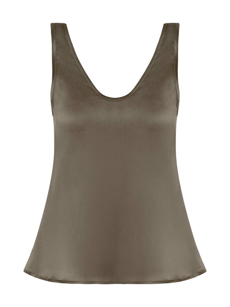 Sarah Silk Top - 100% Pure Silk – AMARA GRACE